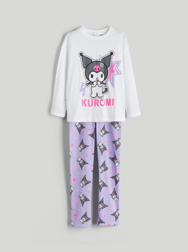 ست پیژامه دخترانه ال سی  وایکیکی اورجینال |  LCW Kids