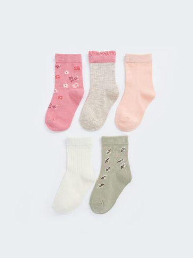 جوراب نوزاد دختر ال سی وایکیکی اورجینال |  LCW baby