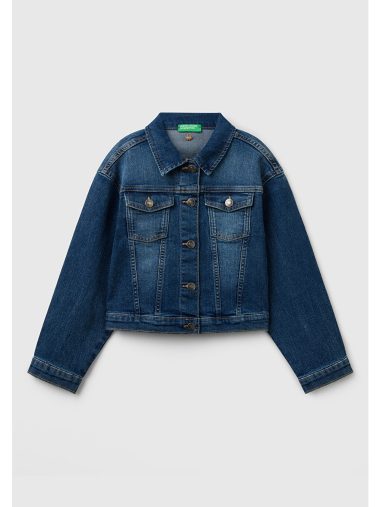 کت جین دخترانه بنتتون اورجینال |  United Colors Of Benetton