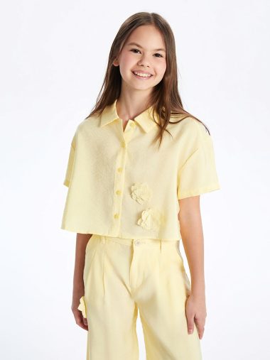 پیراهن دخترانه ال سی  وایکیکی اورجینال |  LCW Kids