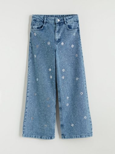 شلوار جین دخترانه ال سی  وایکیکی اورجینال |  LCW Kids