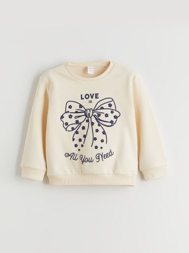 سویشرت نوزاد دختر ال سی  وایکیکی اورجینال |  LCW Kids