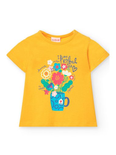تی شرت دخترانه بوبولی اورجینال |  Boboli