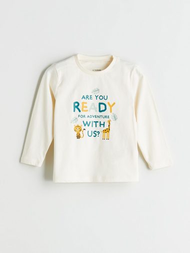 تی شرت نوزاد پسر ال سی وایکیکی اورجینال |  LCW ECO