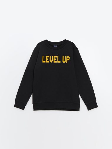 سویشرت پسرانه ال سی وایکیکی اورجینال |  LCW ECO