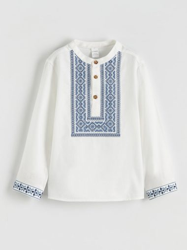 پیراهن پسرانه ال سی  وایکیکی اورجینال |  LCW Kids