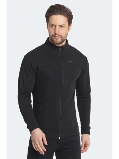 سویشرت زیپ دار مردانه اسلازنگر اورجینال |  SLAZENGER