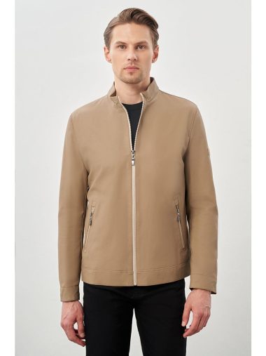 کاپشن طرح چرم مردانه امضا اورجینال |  İMZA