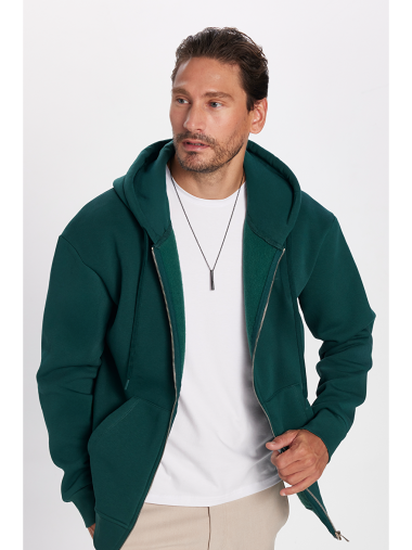 سویشرت زیپ دار مردانه تودورز اورجینال |  TUDORS