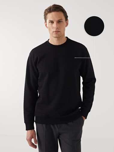 سویشرت مردانه ال سی وایکیکی اورجینال |  LCW Vision