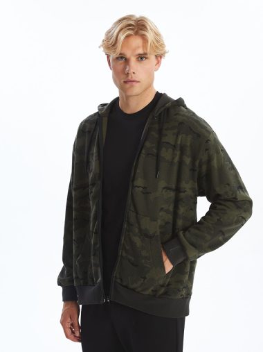 سویشرت زیپ دار مردانه ایکس ساید اورجینال |  XSIDE