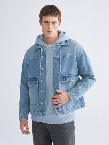 کت جین مردانه ال سی وایکیکی اورجینال |  LCW Jeans