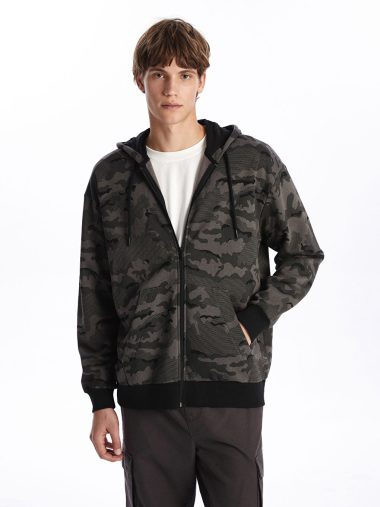 سویشرت زیپ دار مردانه ایکس ساید اورجینال |  XSIDE