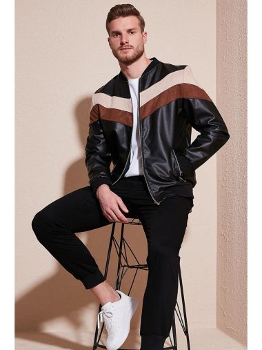 کت طرح چرم مردانه بوراتی اورجینال |  Buratti