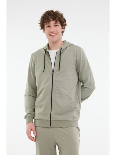 سویشرت زیپ دار مردانه کنیتکس اورجینال |  Kinetix