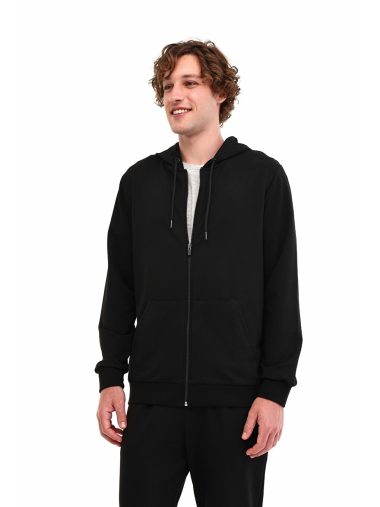 سویشرت زیپ دار مردانه کنیتکس اورجینال |  Kinetix