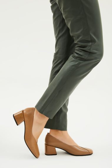 کفش کلاسیک پاشنه بلند زنانه تامر تانجا | 33 2441289-2 BN AYK Y23 Tamer Tanca