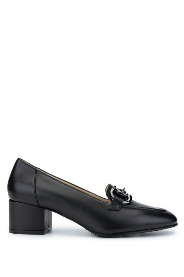 کفش کلاسیک پاشنه بلند زنانه تامر تانجا | 1078 8500 BN AYK SK24-25 Tamer Tanca