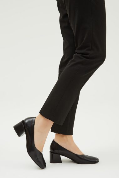 کفش کلاسیک پاشنه بلند زنانه تامر تانجا | 33 2441289-1 BN AYK Y23 Tamer Tanca