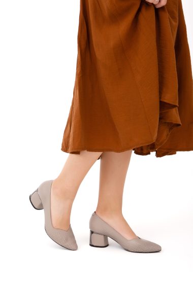 کفش کلاسیک پاشنه بلند زنانه تامر تانجا | 775 1294 BYN AYK SK21-22 Tamer Tanca